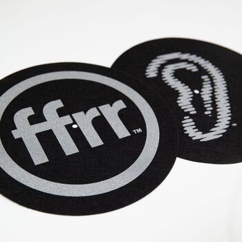 2 x Slipmat Pack (FFRR Font & Ear Logo)